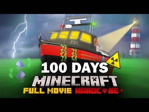 I Spent 100 Days on board in the INFECTED Ocean... FULL MOVIE (translated)