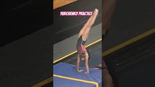 Practicing my Yurchenko vault at the Talladega College Gymnastics Camp #gymnasticshorts
