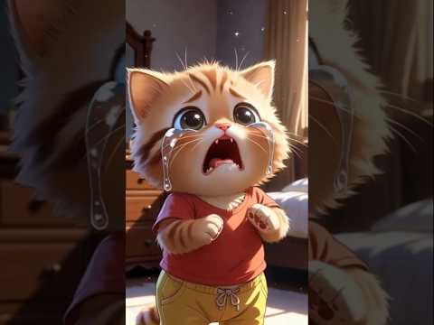 Cat's Feel Bad😭 #cat #kitty #kitten #aicat #shorts