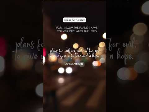 God’s Plans for Good 🌹 Verse of the Day #Faith