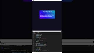 Stunning Neon Glow Card with Pure HTML & CSS! 🔥 | No JS Needed
