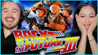 **PERFECT ENDING!!** Back to the Future Part III (1990) Reaction: FIRST TIME WATCHING