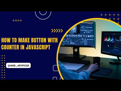 How to make increment counter button in JavaScript in Urdu/Hindi | Increment counter button