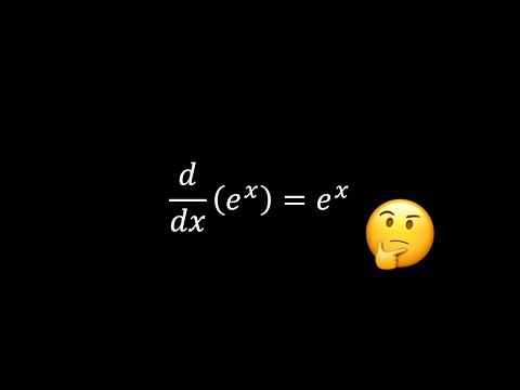 Differentiating eˣ (Proof) 🧐