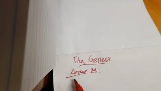 The equations of linear motion fundamentals