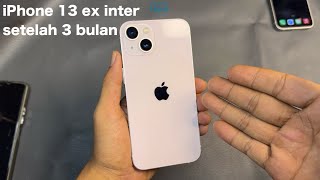 Cheap ex-inter iPhone 13 on Shopee after 3 months of use