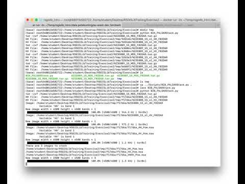 Part 2: RSGISLib Introduction Tutorial. Doing the same thing to a number of input images.