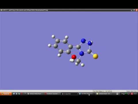 IR frequency calculating using gaussian09