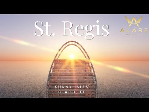 Inside Sales Gallery of St. Regis, Sunny Isles 435 ft Ocean Front Residences with 70k sf Amenities.