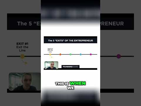 The FIRST way a CEO can successful exit their company.