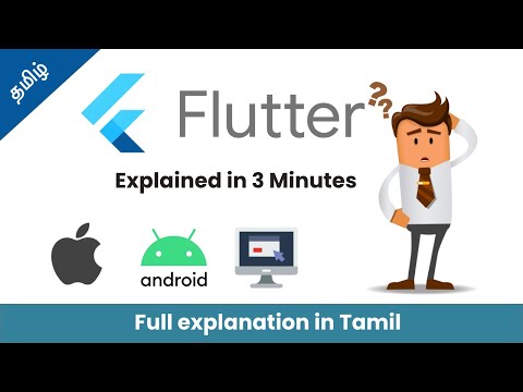 Flutter Explained in 3 Minutes | Full explanation in தமிழ்