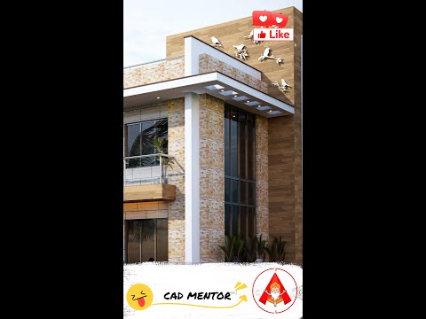 Beautiful Modern Exterior| Elevation Design #homedesign #shorts #shortsvideo #viral #viralvideo