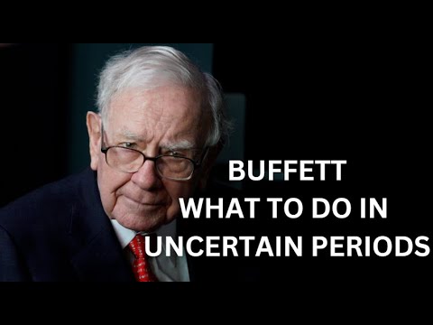 Buffett - High fear Low valuations