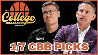 College Basketball Picks For January 7th | The College Experience: Basketball