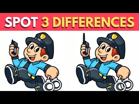 Spot The Differences | Only Genius Can Find 3 Differences 🤔🤯