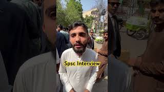 Interview of Spsc