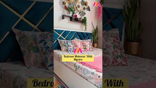 Bedroom Makeover With Myntra @haulpack1832 #shorts #homedecorstyling #bedroom