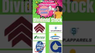 Ex-Date Announced! Get Your Dividend Now! Market Events