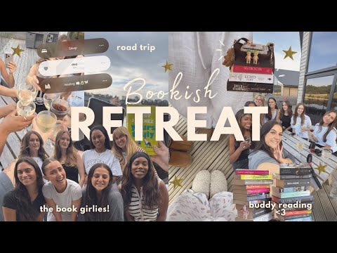 bookish staycation at a lake house with the BOOK GIRLS! reading, relaxing, yapping about books! 🌦️📖🌟