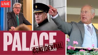 Royal expert reacts as Prince Andrew LOSES his title & home | Palace Confidential LIVE!