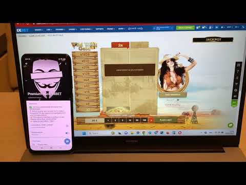 REAL WORKING HACK FOR 1XGAME WILD WEST GOLD FOR 1XBET!