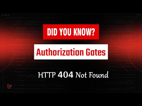 Laravel Tips: Handling HTTP 404 Errors | PAGE NOT FOUND | Laravel Policies & Authorization Gates
