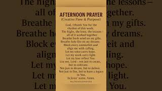 Afternoon Prayer for Creative Flow & Purpose ✨🔥 #jesus #prayer #god #faith #answeredprayers