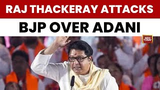 Raj Thackeray Accuses BJP of Facilitating Land Grab for Adani; BJP Fires Back with Photos