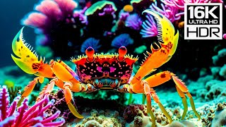 🌅 16K HDR Coral Reefs: A Serene Journey Through Ocean Colors & Tranquil Piano Harmony