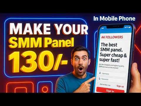 MAKE YOUR OWN SMM PANNEL || FULL SETUP GUIDE 