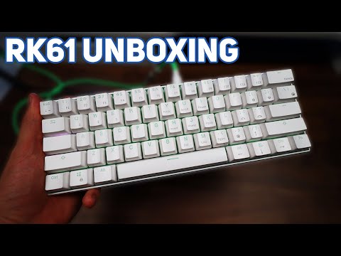 Royal Kludge RK61 - UNBOXING AND FIRST IMPRESSIONS | Budget 60% Gaming Keyboard