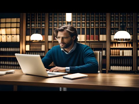 Works in the library | Lofi Chill music for concentration