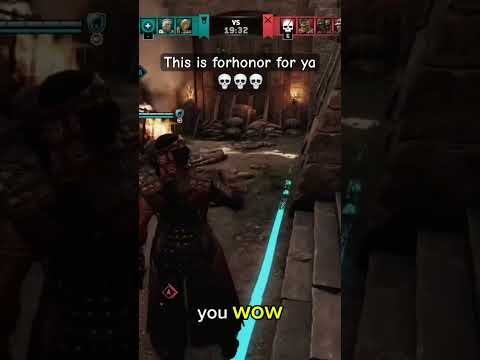 he just wanted to be honorable #forhonor #foryou #forhonorgameplay #foryoupage #fyp