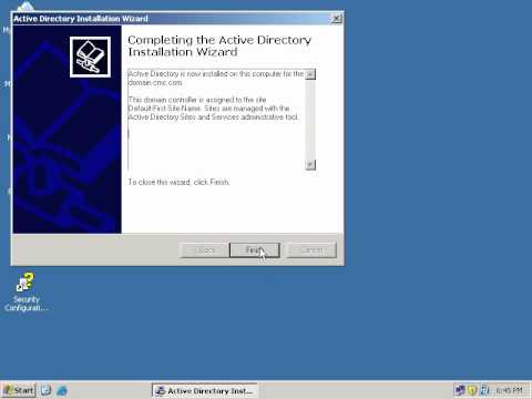Additional Domain server Configure.avi
