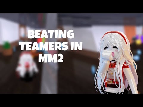BEATING MM2 TEAMERS (Murder Mystery 2)