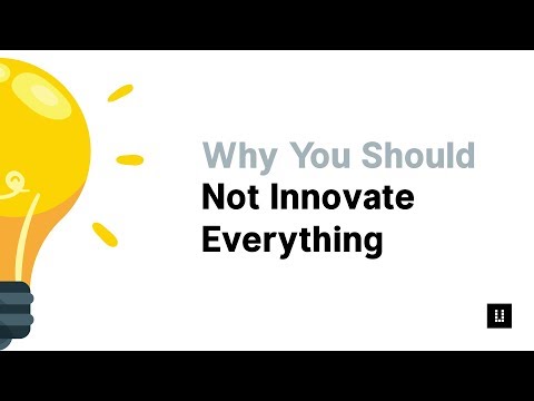 Why You Should Not Innovate Everything in UX?