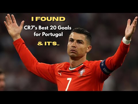 Top 20 Cristiano Ronaldo Goals For Portugal 😍 | CR7 Best Goals | #football #goals #cristianoronaldo