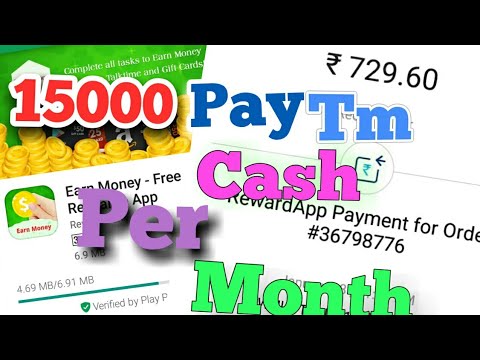 15000 PayTm Cash Per Month from Reward Bank Company (With Proof)