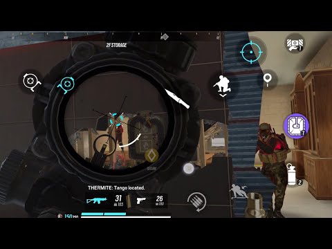 Rainbow Six Siege Mobile - Thermite 1v3 Gameplay