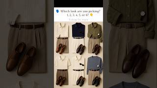 🗣️ Men's Fashion Style Guide 🤘 #ytshorts #mensfashion #capsulewardrobe #exploreshorts #outfitideas