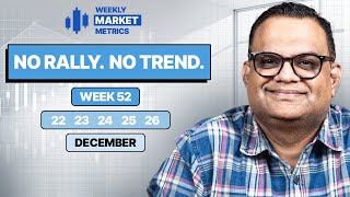Weekly Market Metrics | Week 52 (22–26 Dec 2025) | Rangebound Markets & Year-End Chop