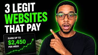 Stop Looking for Work - These 3 Sites Pay You Immediately