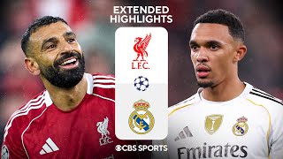 Liverpool vs. Real Madrid: Extended Highlights | UCL League Phase MD 4 | CBS Sports Golazo