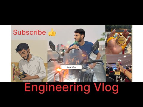Engineer First Vlog | College Life | Trophy 🏆
