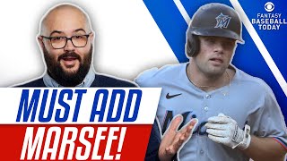 MUST ADD Jakob Marsee! Hunter Greene's Return & Prospect Promotions! | Fantasy Baseball Advice