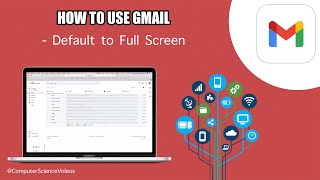 How to DEFAULT To Full Screen On Email via Gmail Using a Mac / Desktop Computer | New (2025)