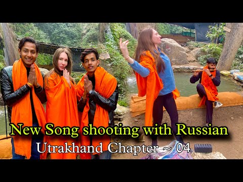 Song Shooting with Russian Girl at Rishikesh. 📸