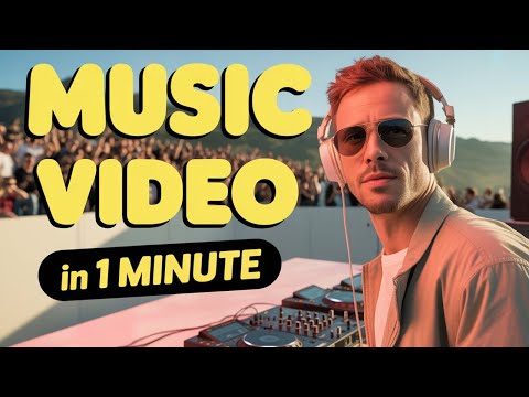 Turn ANY Song Into an AI Music Video in 60 Seconds! (FreeBeat Tutorial)