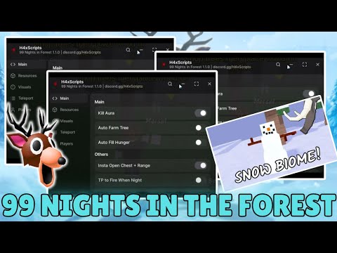 🧠 99 NIGHTS IN THE FOREST ESP SCRIPT  | Chest, Enemy, Boss, Pet & Item ESP