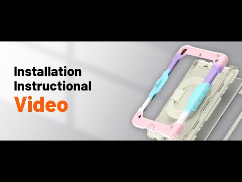 InstallationGuide -Timecity iPad Mini 6 Case